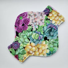 Load image into Gallery viewer, Minky Succulents Long Panty Liner