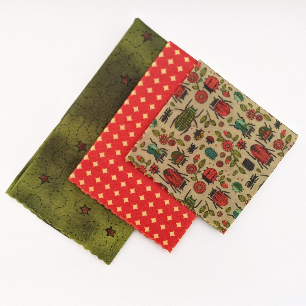 Bugs Beeswax Wrap 3 Pack