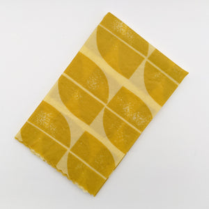 Mod Lemon - Extra Large Beeswax Wrap