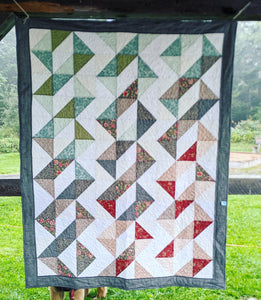 Small Lap "Weave" Quilt