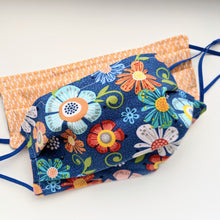 Load image into Gallery viewer, Adult 2 Layer Cotton Mask PLUS Non-Woven Filter